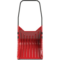 60L Sleigh Snow Shovel, Polypropylene Blade, Wearstrip Included Ontario Packaging