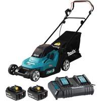 36V 5.0 Ah LXT Lawn Mower Kit, Push Walk-Behind, Battery Powered, 17" Cutting Width Ontario Packaging