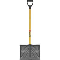 Pro Scraper Shovel, Polypropylene Blade, 18" Wide, D-Grip Handle Ontario Packaging