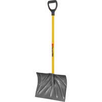 Pro Scraper Shovel, Polypropylene Blade, 18" Wide, D-Grip Handle Ontario Packaging