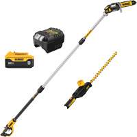 MAX Cordless Lithium-Ion Pole Saw & Pole Hedge Trimmer Combo Kit Ontario Packaging