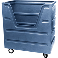 Bulk Laundry Trucks, Plastic, 29" W x 48" D x 55" H, 1000 lbs. Capacity NC474 | Ontario Packaging