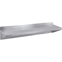 Shelves, Stainless Steel, 18" W x 5" D Ontario Packaging