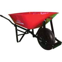 Contractor Wheelbarrow, 6 cu. ft., Steel Tray Ontario Packaging