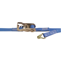 Heavy-Duty Utility Straps, J-Hook, 1" W x 1.33' L, 835 lbs. (379 kg) Working Load Limit Ontario Packaging