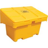 Contenants pour sel & sable SOS, Avec Moraillon, 42" x 29" x 30", 11 pi³, Jaune Ontario Packaging