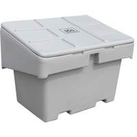 Contenants pour sel & sable SOS, Avec Moraillon, 42" x 29" x 30", 11 pi³, Gris Ontario Packaging