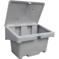 Contenants pour sel & sable SOS, Avec Moraillon, 42" x 29" x 30", 11 pi³, Gris Ontario Packaging