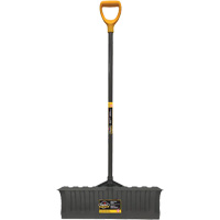 Pro Snow Pusher, Polypropylene Blade, D-Grip Handle, 20-3/4" W Ontario Packaging