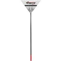 Excavator™ Fan Rake, 24" Blade, 24 Tines, Fiberglass Handle, Steel Blade NE482 | Ontario Packaging