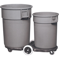 Socle roulant Tandem Brute, Noir Ontario Packaging