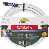 Element™ Marine & RV Water Hoses, PVC, 1/2" dia. x 50' NJ417 | Ontario Packaging