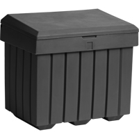 Conteneur d'entreposage &eacute;conomique pour sel/sable, 32" x 23" x 27-1/2", 10 pi³, Gris Ontario Packaging