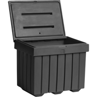 Conteneur d'entreposage &eacute;conomique pour sel/sable, 32" x 23" x 27-1/2", 10 pi³, Gris Ontario Packaging