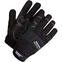X-Site Heavy-Duty Performance Gloves with Padded Palms, Size Large, Synthetic Palm Ontario Packaging