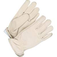 Ladies Insulated Driver Gloves, 8, Grain Cowhide Palm, Fleece Inner Lining Ontario Packaging