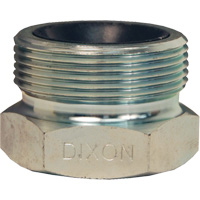 Boss Ground Joint Spud, Steel, 1", Female NPT Ontario Packaging