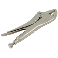 Locking Pliers, 5" Length, Curved Jaw NJH854 | Ontario Packaging