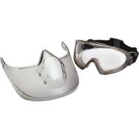 Capstone&reg; Shield Safety Goggles with Removable Faceshield, Clear Lens, Anti-Fog, Direct/Closed Vent Ontario Packaging