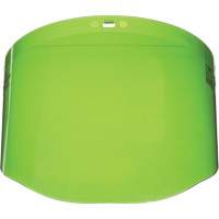 Faceshield Window, Polycarbonate, Green Tint Ontario Packaging