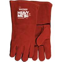 Fire Brand Welding Gloves, Split Cowhide, Size One Size Ontario Packaging
