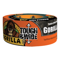 Tough & Wide Duct Tape, 17 mils, Black, 73 mm (3") x 22.86 m (75') AG946 | Ontario Packaging