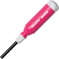Original Pink 15-in-1 Multi-Bit Screwdriver, 8-37/50" L, Textured Handle Ontario Packaging