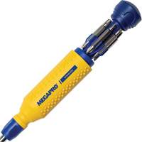 Original Stainless Steel 15-in-1 Multi-Bit Screwdriver, 8-37/50" L, Textured Handle Ontario Packaging