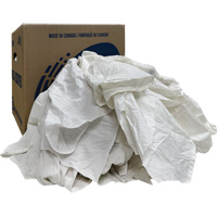 Boîte de chiffons d'essuyage, Blanc, 10 lb Ontario Packaging