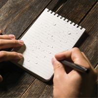 Pocket Top-Spiral Notebook, Soft Cover, Yellow, 100 Pages, 4" W x 6" L Ontario Packaging