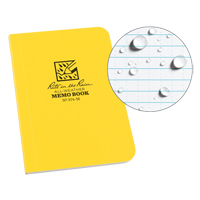 Memo Book, Soft Cover, Yellow, 112 Pages, 3-1/2" W x 5" L Ontario Packaging