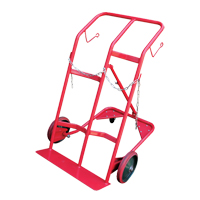 Cylinder Cart, Mold-on Rubber Wheels, 25-1/2"W x 7"L Base, 350 lbs. NKH897 | Ontario Packaging