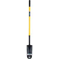 Drain Spade Shovel, Tempered Steel, 14" x 6" Blade, 46" L, Straight Handle Ontario Packaging