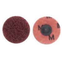 Disque de polissage PowerLock Abrasotex, 4" dia., Grain Moyen, Oxyde d'aluminium Ontario Packaging
