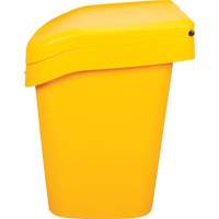Salt & Sand Storage Bins, With Hasp, 21" x 27" x 26", 4.24 cu. ft., Yellow Ontario Packaging