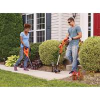 Max* String Trimmer/Edger & Hard Surface Sweeper Combo Kit, 10", Battery Powered, 20 V Ontario Packaging