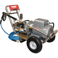 Hot & Cold Water Pressure Washer with Time Delay Shutdown, Electric, 500 psi, 4 GPM Ontario Packaging
