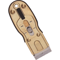 Grattoirs &agrave; lame de rasoir ergonomique, Lame Acier au carbone, Largeur 1-1/2", Manche Caoutchouc Ontario Packaging