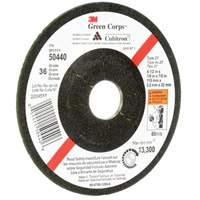 Meule flexible Green Corps, 4-1/2" x 1/8", Arbre 7/8", C&eacute;ramique, Type 27 Ontario Packaging