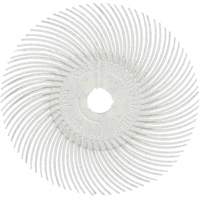 Scotch-Brite™ Radial Bristle Disc, Aluminum Oxide, 120 Grit, 3" Dia. NS916 | Ontario Packaging