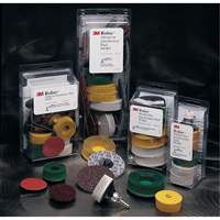 Scotch-Brite™ Roloc™ Bristle Disc Kit, Ceramic, 50, 80, 120 Grit, 2" Dia. NS926 | Ontario Packaging