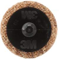 Disque de conditionnement de surface Roloc Scotch-Brite, 1-1/2" dia., Grain Cors&eacute;, Oxyde d'aluminium Ontario Packaging