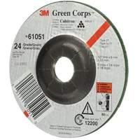 Meule flexible Green Corps, 5" x 1/4", Arbre 7/8", C&eacute;ramique, Type 1 Ontario Packaging