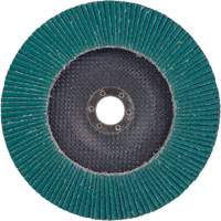 Disque &agrave; lamelles 577F, 7" x 5/8"-11, Type 27, Grain 36, Alumine de zirconium Ontario Packaging
