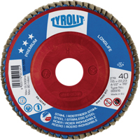 Long Life Flap Disc, 5" x 7/8", Type 27, 40 Grit, Zirconium Ontario Packaging