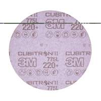 Film pour disque Hookit de 3M, dia 6", Grain 220+, C&eacute;ramique, Poids C Ontario Packaging