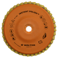 Disque &agrave; lamelles Instant Polish, 4-1/2" x 5/8"-11, Type 27, Grain Tr&egrave;s fin, Zirconium Ontario Packaging