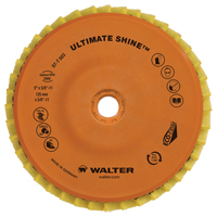 Disque &agrave; lamelles Ultimate Shine, 4-1/2" x 5/8"-11, Type 27, Grain Tr&egrave;s fin, Zirconium Ontario Packaging