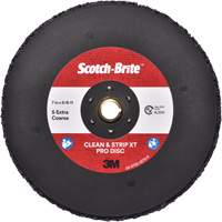 Disque  Clean and Strip  XT Pro Scotch-Brite, 7" dia., Grain Extra grossier, Carbure de silicium Ontario Packaging