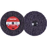 Disque  Clean and Strip  XT Pro Roloc Scotch-Brite, 4" dia., Grain Extra grossier, Carbure de silicium Ontario Packaging